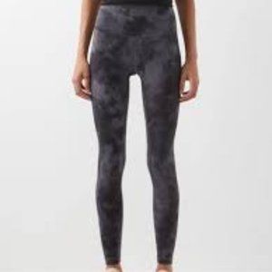 Lululemon Align Leggings Hi-Rise 28" in Navy Pattern